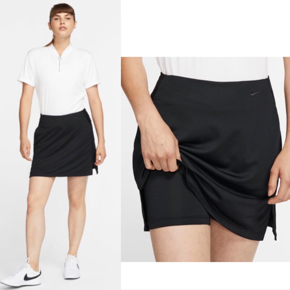 Nike Dri-FIT Victory 17'' Golf Skort Black Skirt S